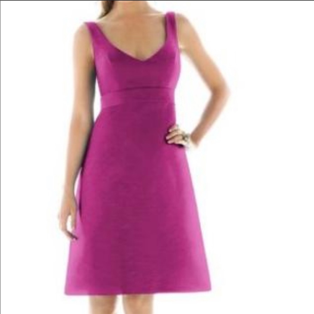 Alfred Sung 435 Dress- Fruit Punch